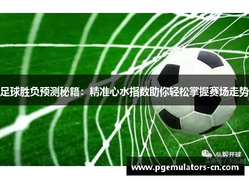 足球胜负预测秘籍：精准心水指数助你轻松掌握赛场走势